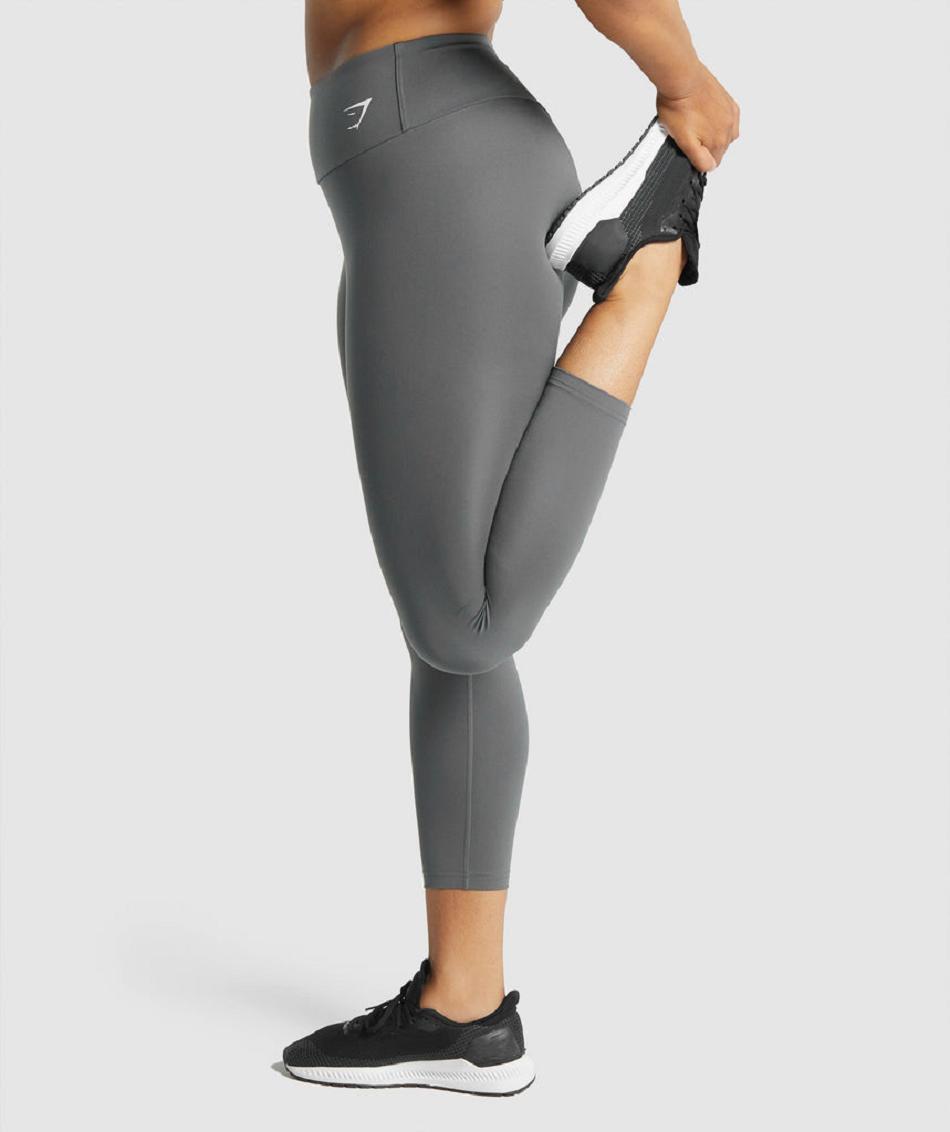 Leggins Gymshark Entrenamiento 7/8 Mujer Gris | CO 2932KOR